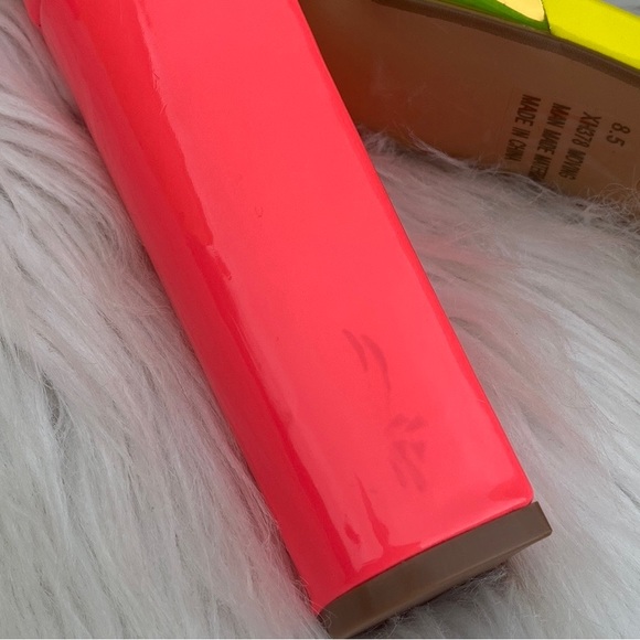 NEW | Dolls Kill Lemonade Neon Block Heels - Picture 7 of 8